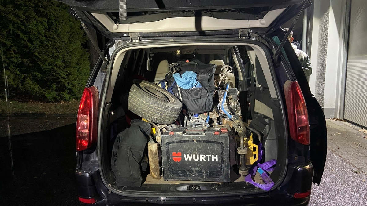 POL-PDKL: Polizei klärt Aufbrüche von Baucontainern.... - Foto: presseportal.de