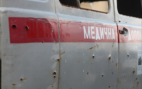 Im Ukraine-Krieg zerschossener Kleinbus (Archiv) - Foto: über dts Nachrichtenagentur