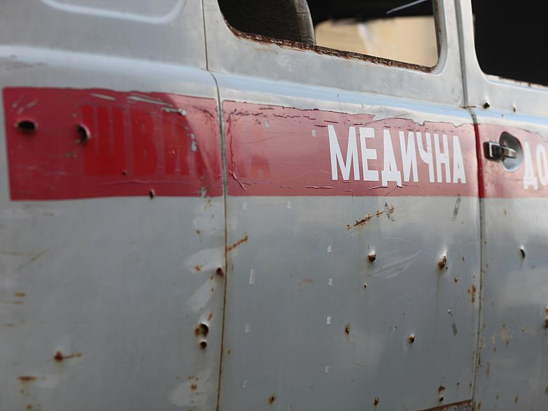 Im Ukraine-Krieg zerschossener Kleinbus (Archiv) - Foto: über dts Nachrichtenagentur