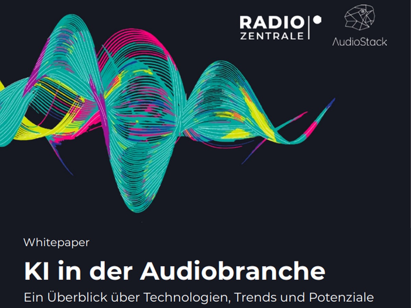 Neues Whitepaper der Radiozentrale: KI in der Audiobranche: Ein Überblick über Technologien, Trends und Potenziale - Foto: presseportal.de