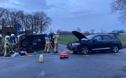 POL-COE: Lüdinghausen, Stadtfeldstraße, Baumschulenweg / Unfall mit zwei verletzten Personen - Foto: presseportal.de
