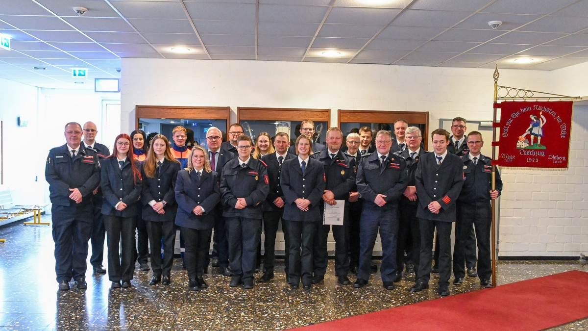 FF Olsberg: Generalversammlung des Löschzuges Bigge - Olsberg - Foto: presseportal.de