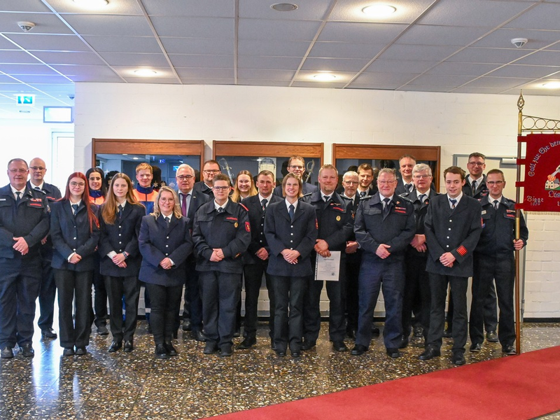 FF Olsberg: Generalversammlung des Löschzuges Bigge - Olsberg - Foto: presseportal.de