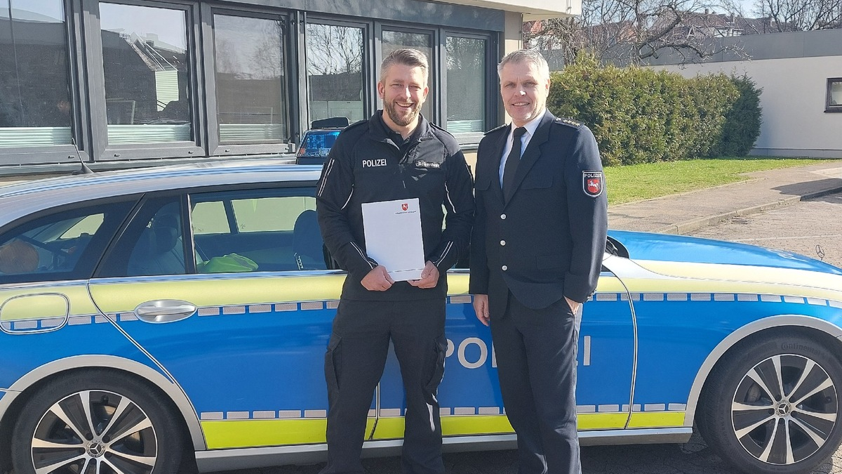 POL-HI: Neuer Kontaktbereichsbeamter bei der Polizeiinspektion Hildesheim - Foto: presseportal.de