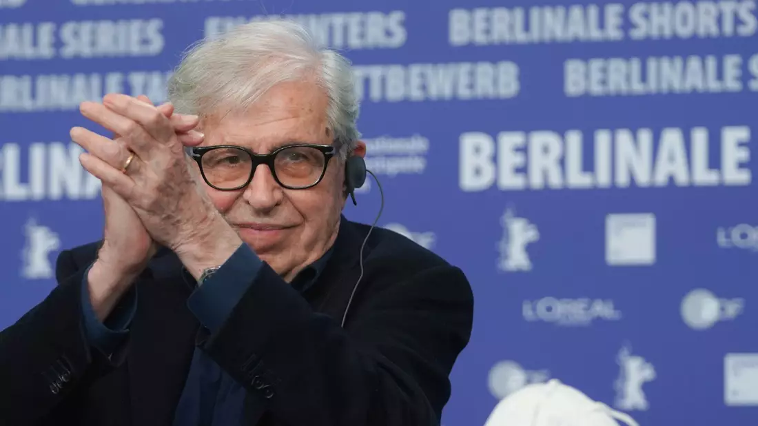 Der italienische Regisseur Paolo Taviani 2022 auf der Berlinale. - Bild: Jörg Carstensen/dpa
