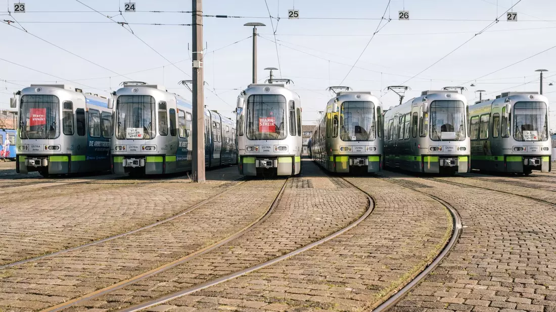 Heute will Verdi den Ausstand noch einmal ausweiten. - Bild: Ole Spata/dpa