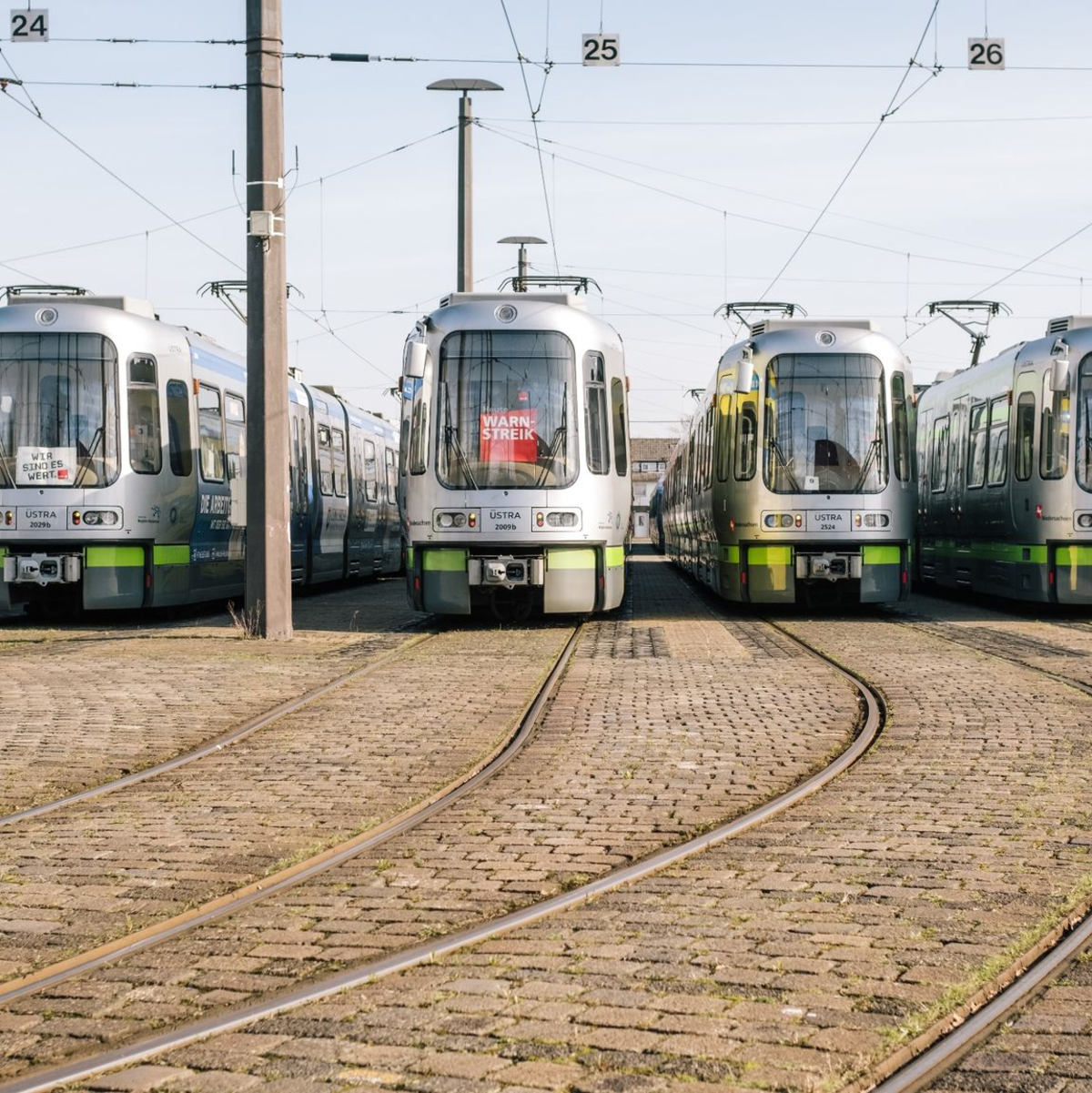 Heute will Verdi den Ausstand noch einmal ausweiten. - Foto: Ole Spata/dpa