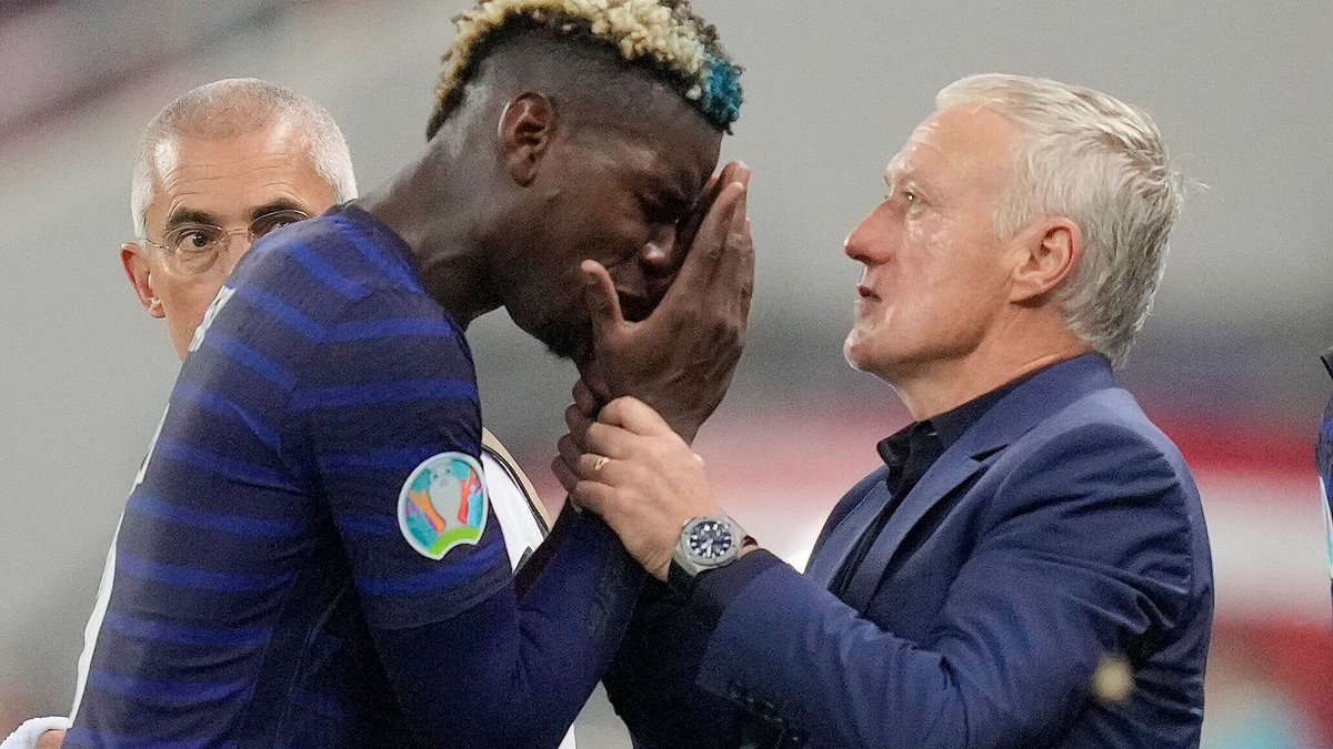 Hat Mitgefühl mit Paul Pogba nach dessen Dopingsperre: Didier Deschamps. - Foto: Vadim Ghirda/AP/dpa
