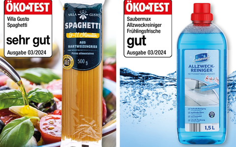 ÖKO-TEST zeichnet NORMA-Spaghetti und Allzweck-Reiniger mit den Noten sehr gut und gut aus / Märzausgabe von Ökotest zeigt erneut: Beste Qualität zu kleinsten Preisen - Foto: presseportal.de ÖKO-TEST zeichnet NORMA-Spaghetti und Allzweck-Reiniger mit den Noten sehr gut und gut aus / Märzausgabe von Ökotest zeigt erneut: Beste Qualität zu kleinsten Preisen - Foto: presseportal.de