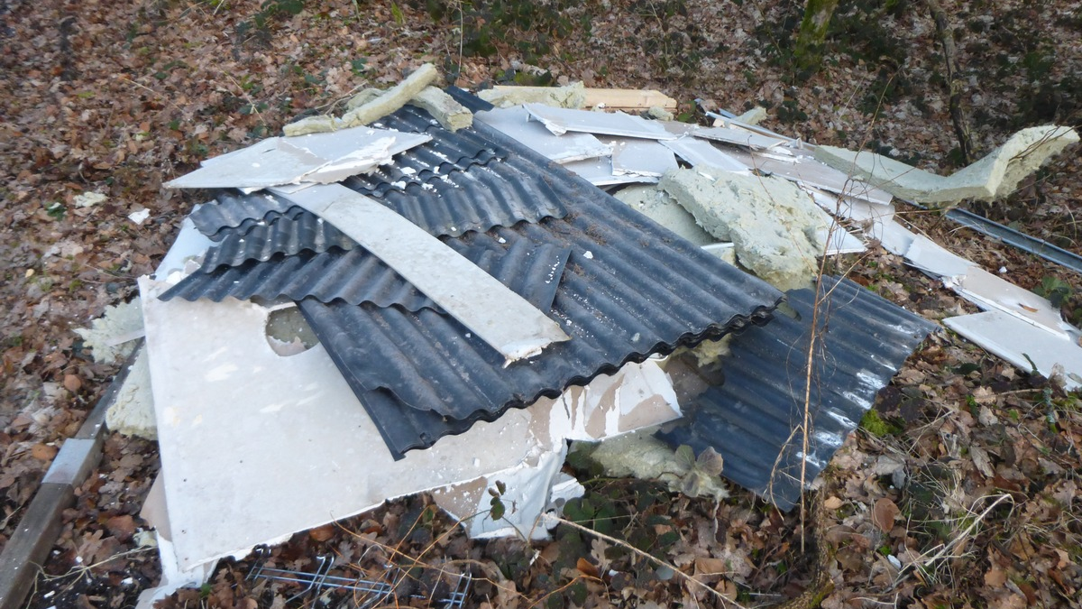 POL-NOM: Illegale Müllentsorgung - Foto: presseportal.de