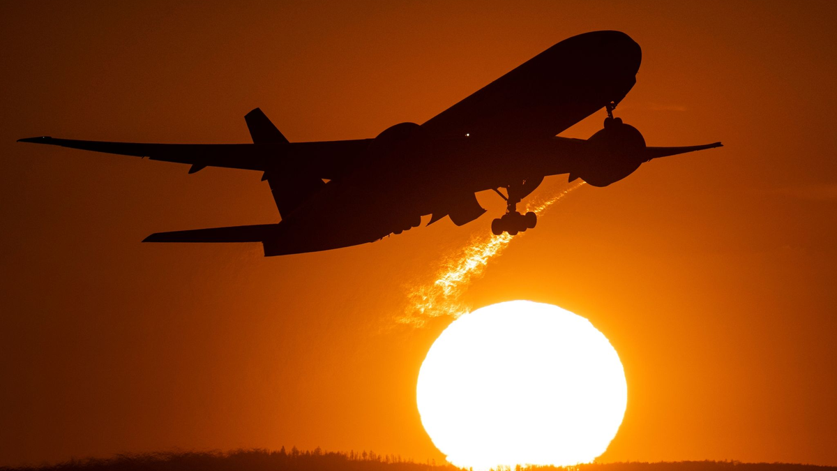 Ab in den Urlaub - viele reisen besonders gern mit dem Flieger. - Foto: Boris Roessler/dpa