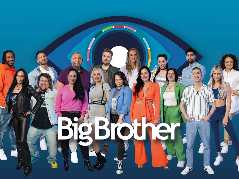 Kevin Mateo SAndro Marcus Benedikt Ciara Christian Tanja Jaqueline Nicos Angela Yael Gema Frauke Maja Moritz Maxime Big Brother - Foto: Seven.One/Willi Weber, presseportal.de