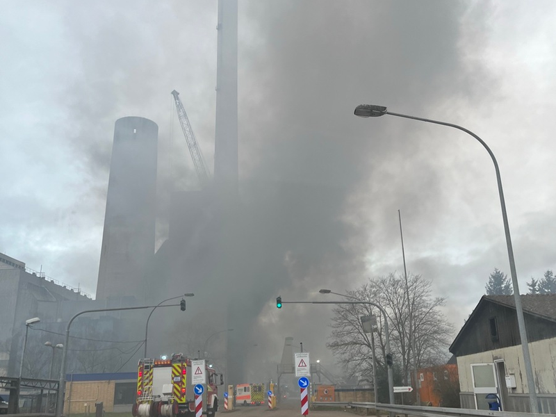 POL-SLS: Brandgeschehen Kraftwerk Ensdorf - Foto: presseportal.de