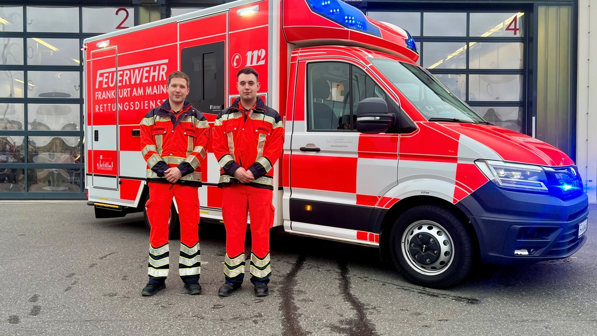 FW-F: Zusätzlicher Sicherstellungsrettungswagen geht in Dienst - Foto: presseportal.de