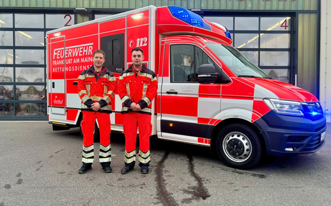 FW-F: Zusätzlicher Sicherstellungsrettungswagen geht in Dienst - Foto: presseportal.de