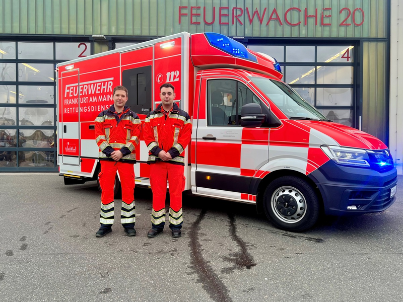FW-F: Zusätzlicher Sicherstellungsrettungswagen geht in Dienst - Foto: presseportal.de