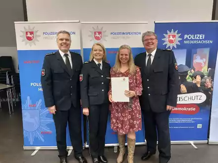 POL-HI: Temporärer Führungswechsel an der Spitze des Polizeikommissariats Sarstedt - Foto: presseportal.de
