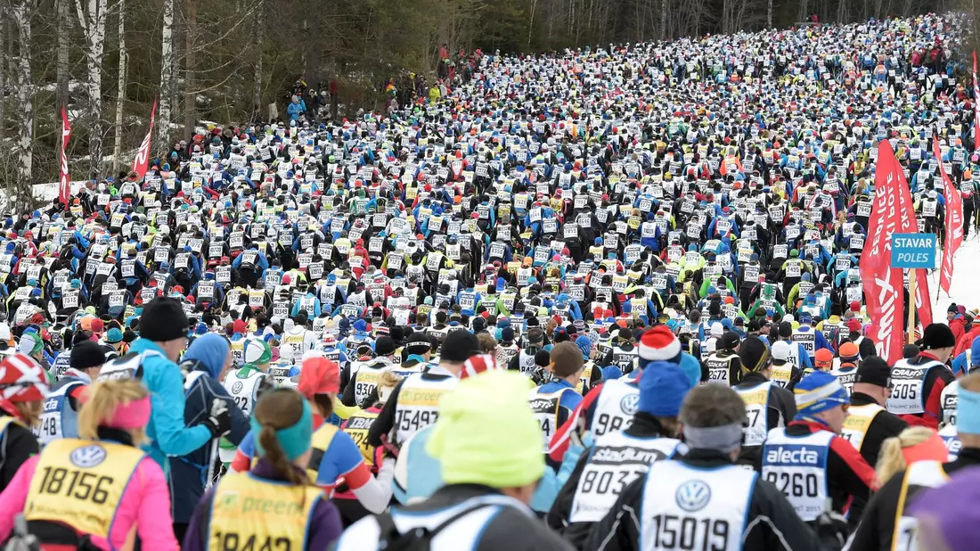 16.000 Skilangläufer, 90 Kilometer: «Das sind richtige Strapazen.» - Bild: Ulf Palm / Tt/dpa
