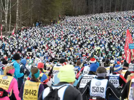 16.000 Skilangläufer, 90 Kilometer: «Das sind richtige Strapazen.» - Foto: Ulf Palm / Tt/dpa