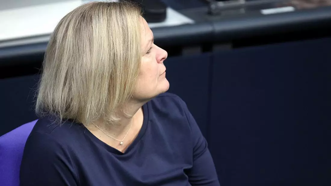Nancy Faeser (Archiv) - Bild: über dts Nachrichtenagentur
