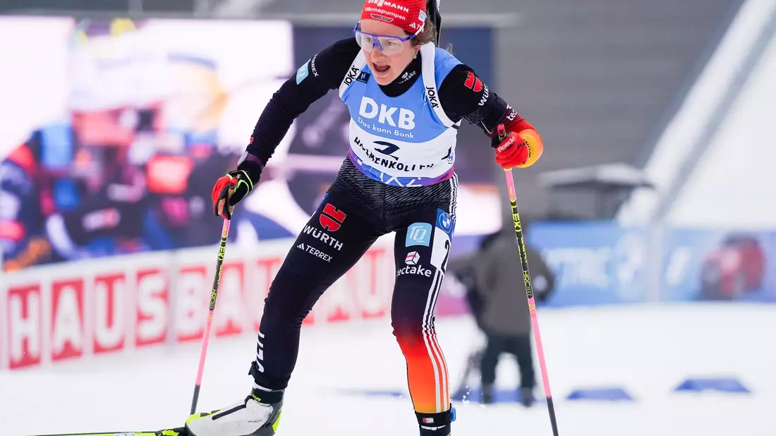Sophia Schneider kam in Oslo nur auf den 18. Rang. - Bild: Terje Bendiksby/NTB/dpa
