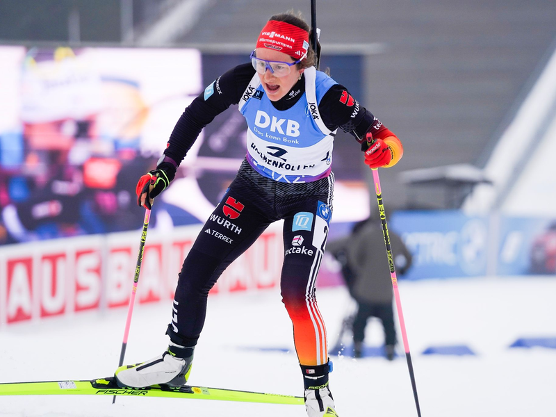 Sophia Schneider kam in Oslo nur auf den 18. Rang. - Foto: Terje Bendiksby/NTB/dpa