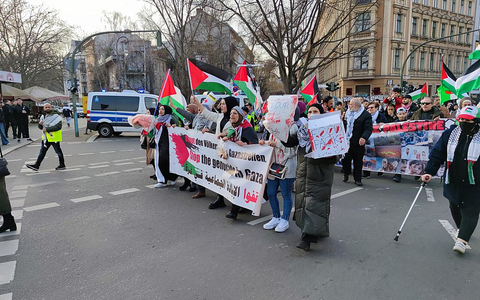 Pro-palästinensische Demo am 02.03.2024 - Foto: über dts Nachrichtenagentur
