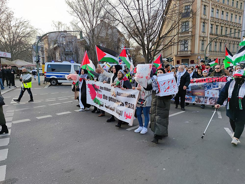 Pro-palästinensische Demo am 02.03.2024 - Foto: über dts Nachrichtenagentur