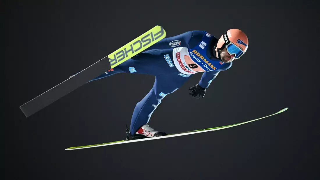 Kam beim Team-Springen im finnischen Lahti mit dem deutschen Team auf den dritten Platz: Pius Paschke. - Bild: Jussi Nukari/Lehtikuva/dpa