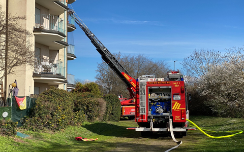 FW Frankenthal: Zimmerbrand - Bild: presseportal.de