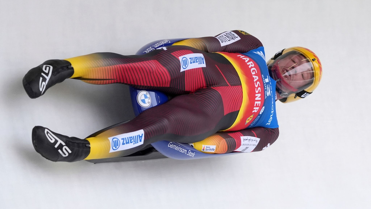 Rodler Felix Loch fuhr in Sigulda auf den zweiten Platz. - Foto: Roman Koksarov/AP/dpa