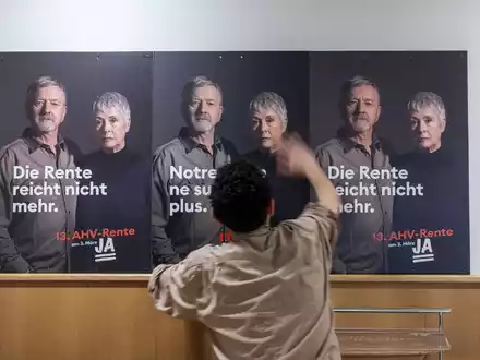 Die Initiative fand auch Zustimmung in 15 der 26 Kantone. Eine Mehrheit der Kantone ist bei einer Volksinitiative nötig, sonst scheitern sie. - Foto: Peter Schneider/KEYSTONE/dpa