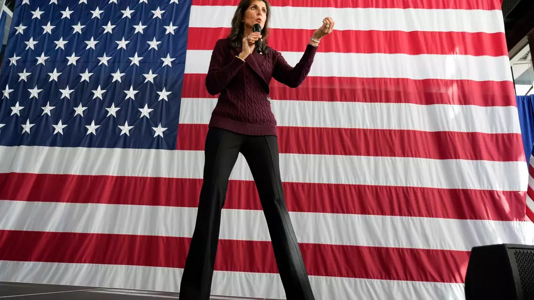 Offen ist, wie lange Haley noch im Rennen bleiben wird, da ihr faktisch keine Chancen mehr eingeräumt werden, Trump zu schlagen. - Bild: Chuck Burton/AP/dpa