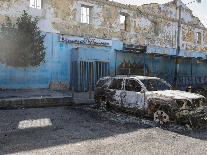 In dem Nationalgefängnis in der Hauptstadt sollen 3696 Menschen inhaftiert gewesen sein, wie die Zeitung «Miami Herald» unter Berufung auf das örtliche UN-Büro berichtet. - Foto: Odelyn Joseph/AP/dpa