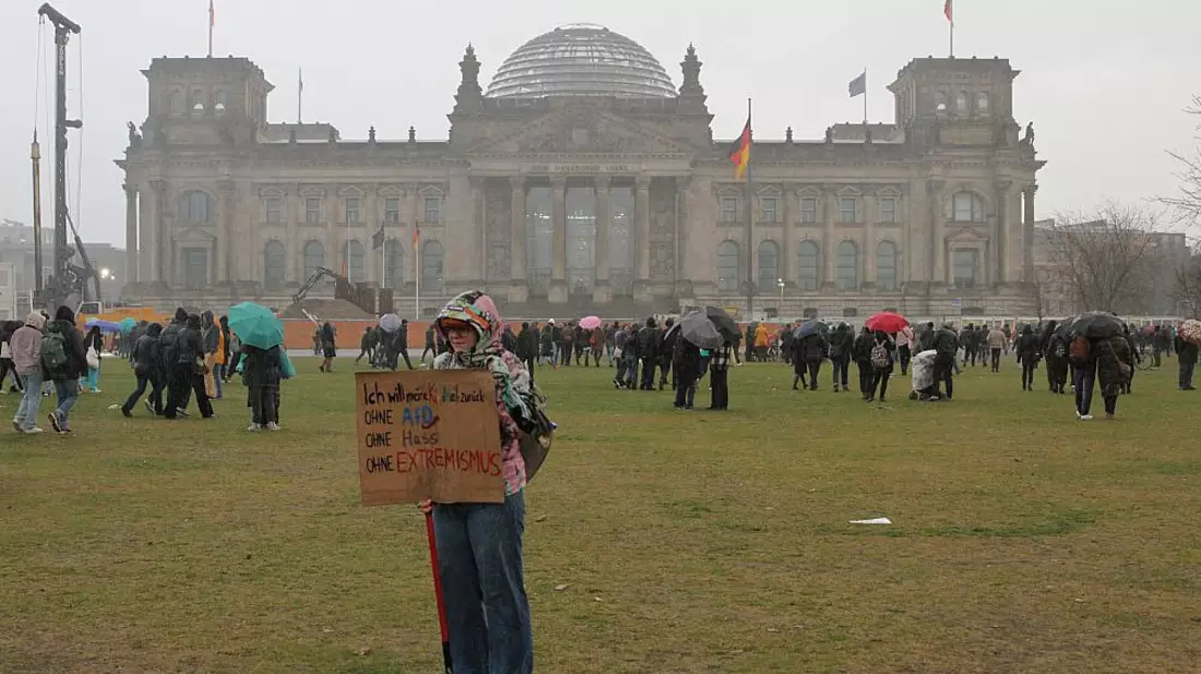 Demo gegen Rechtsextremismus (Archiv) - Bild: über dts Nachrichtenagentur