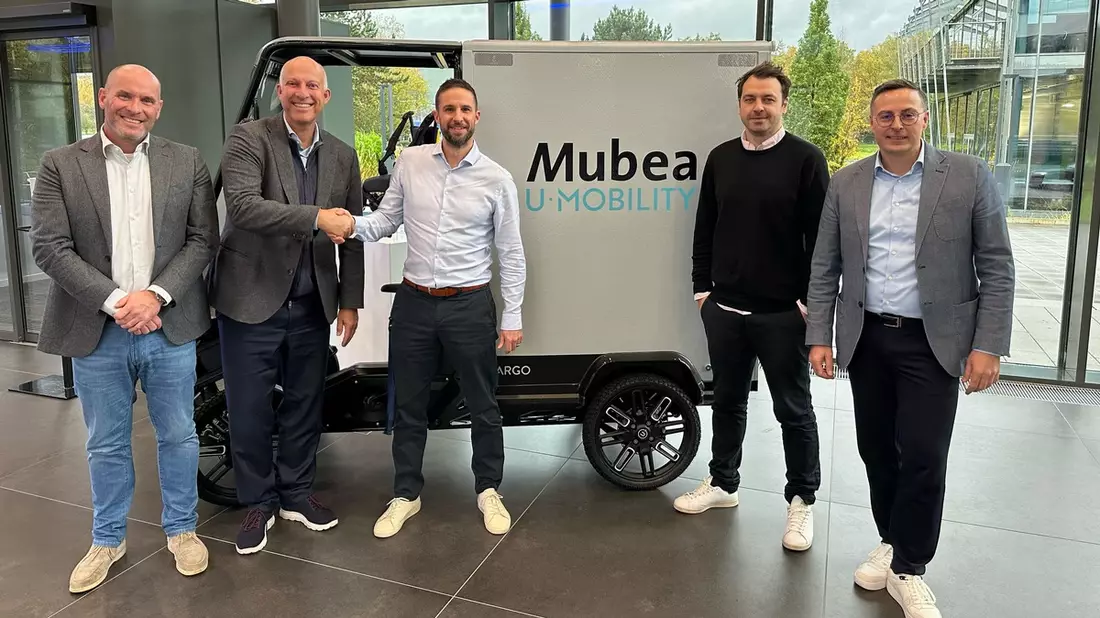 Mubea U-Mobility und Riva EV Mobility gestalten die Zukunft des E-Cargobike-Marktes in den Niederlanden - Bild: presseportal.de