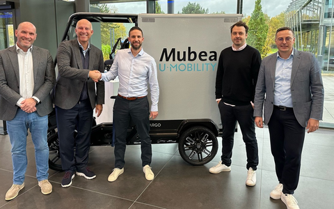 Mubea U-Mobility und Riva EV Mobility gestalten die Zukunft des E-Cargobike-Marktes in den Niederlanden - Foto: presseportal.de