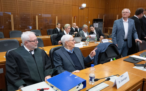 Das Gerichtsverfahren im «Sommermärchen-Prozess» hat in Frankfurt/Main begonnen. - Foto: Boris Roessler/dpa