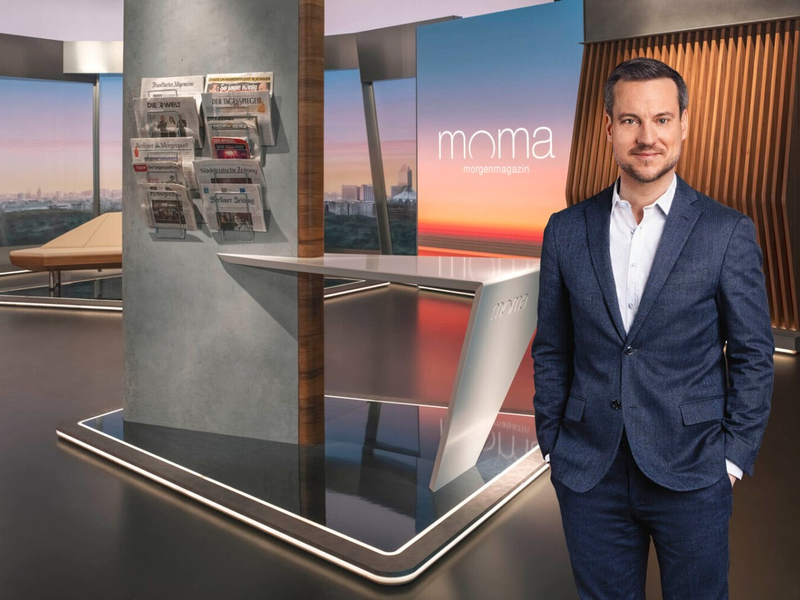 Asyl und Migration: ZDF-Morgenmagazin mit moma vor Ort in Ludwigsburg - Foto: presseportal.de