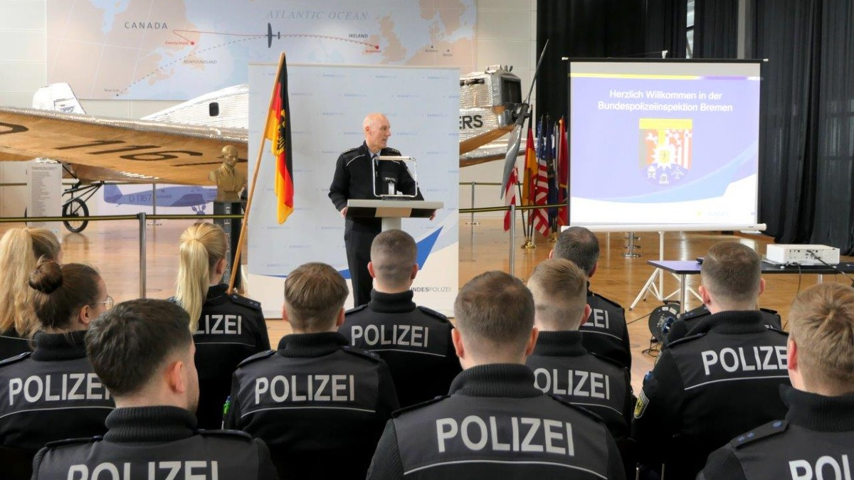BPOL-HB: Frischer Wind für die Bundespolizei in Bremen - Foto: presseportal.de