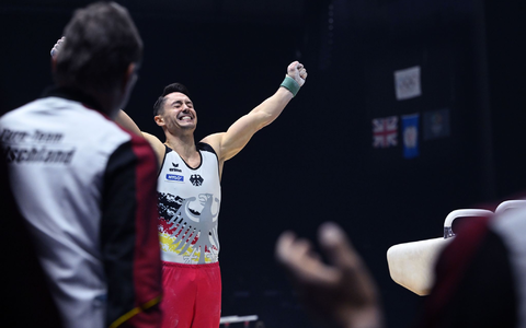 Andreas Toba hatte sich im vergangenen September einen Teilanriss des Kreuzbandes zugezogen. - Foto: Marijan Murat/Deutsche Presse-Agentur GmbH/dpa