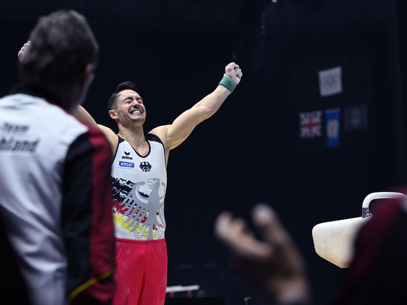 Andreas Toba hatte sich im vergangenen September einen Teilanriss des Kreuzbandes zugezogen. - Foto: Marijan Murat/Deutsche Presse-Agentur GmbH/dpa