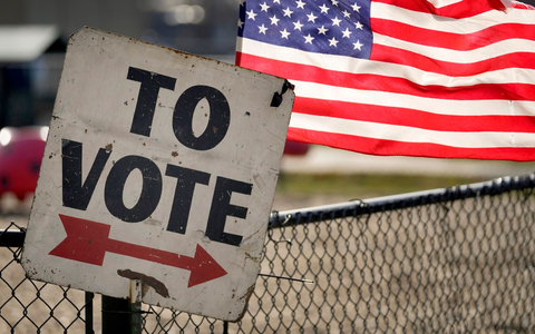 Der «Super Tuesday» gilt als wichtige Wegmarke im US-Präsidentschaftswahlkampf. - Foto: Paul Sancya/AP/dpa