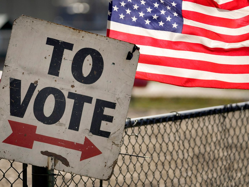 Der «Super Tuesday» gilt als wichtige Wegmarke im US-Präsidentschaftswahlkampf. - Foto: Paul Sancya/AP/dpa