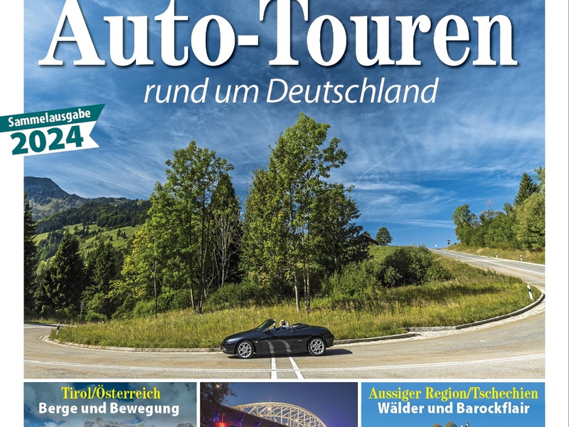 Sonderheft von AUTO Straßenverkehr: Die schönsten Touren in Deutschland und den Grenzregionen - Foto: presseportal.de