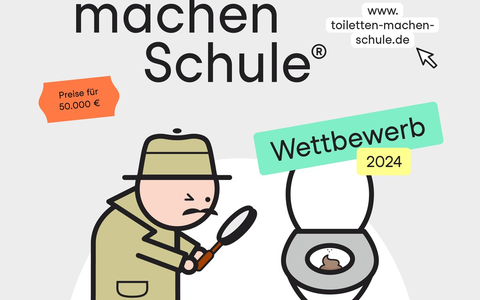 Schulwettbewerb für Konzepte für bessere Toilettenhygiene gestartet - Foto: presseportal.de
