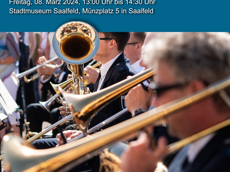 LPI-SLF: Frauentagskonzert des Thüringer Polizeiorchesters im Saalfelder Stadtmuseum - Foto: presseportal.de