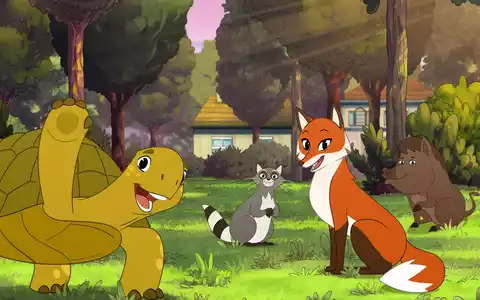 Törtel- Ein unerwarteter Held und Problemlöser / Premiere der Animationsserie über das Zusammenleben von Mensch und Tier ab 10. März 2024 bei KiKA - Foto: presseportal.de