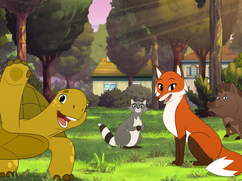 Törtel- Ein unerwarteter Held und Problemlöser / Premiere der Animationsserie über das Zusammenleben von Mensch und Tier ab 10. März 2024 bei KiKA - Foto: presseportal.de