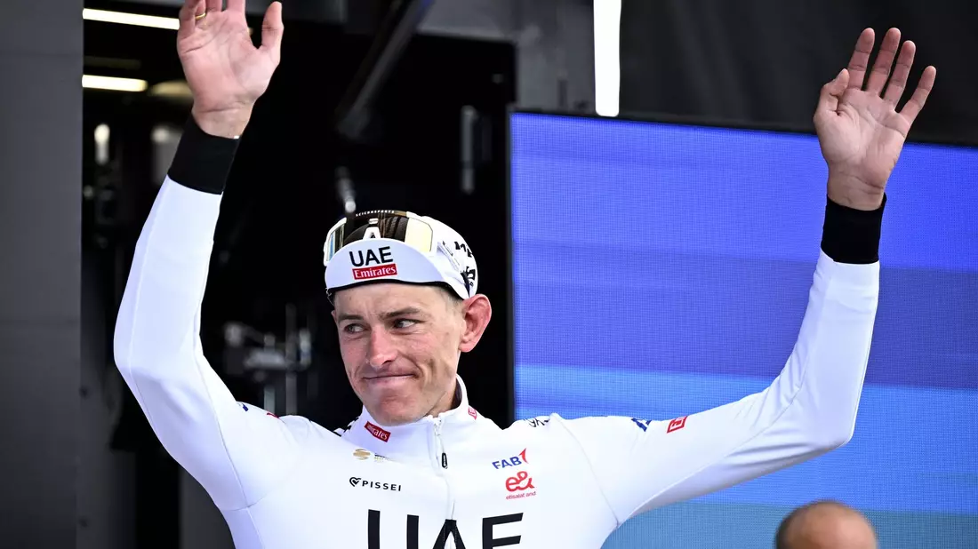 Gewann mit seinem UAE-Team das Mannschaftszeitfahren von Paris-Nizza: Nils Politt. - Bild: Jasper Jacobs/Belga/dpa/Archivbild